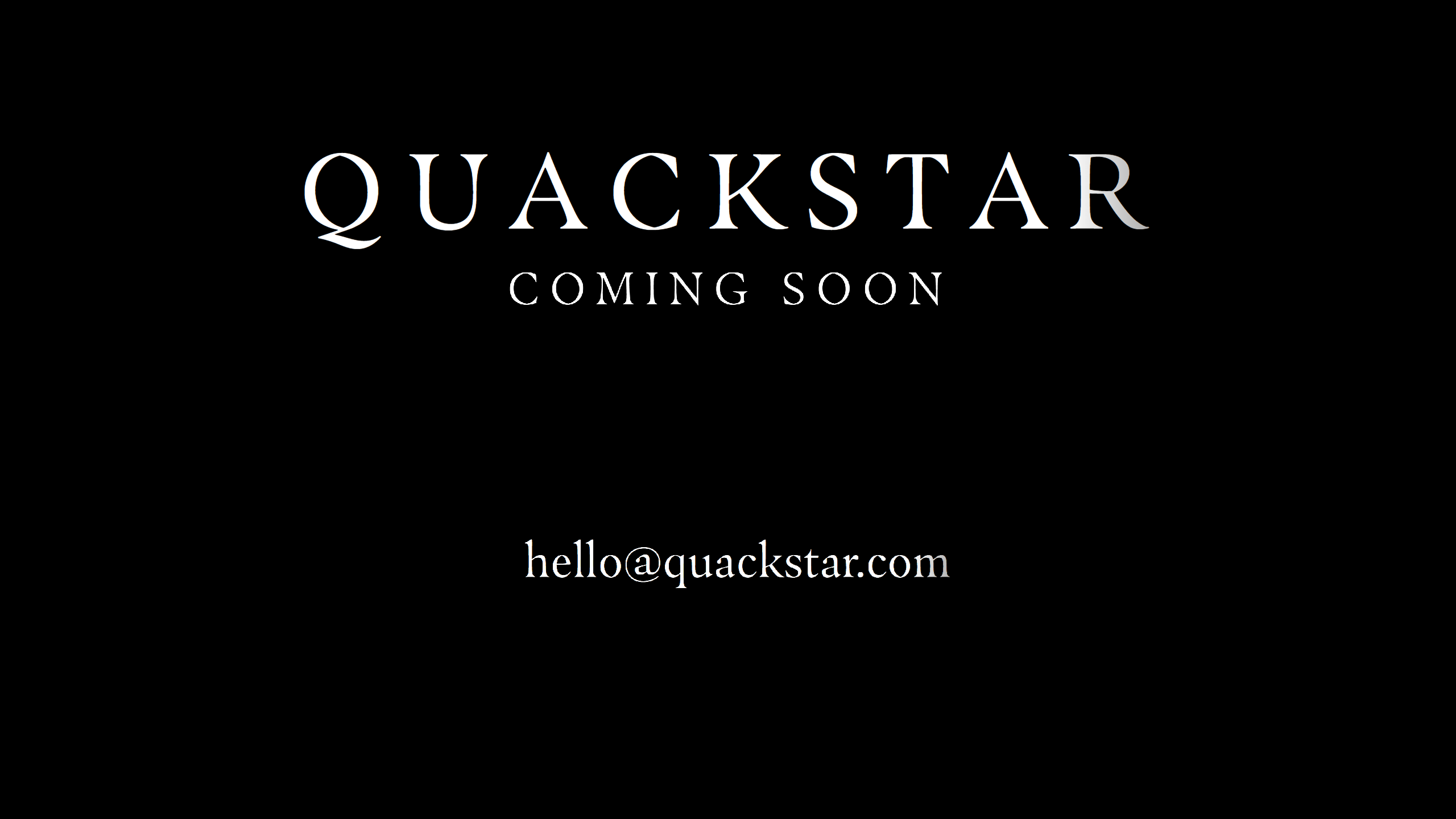 QUACKSTAR Coming Soon